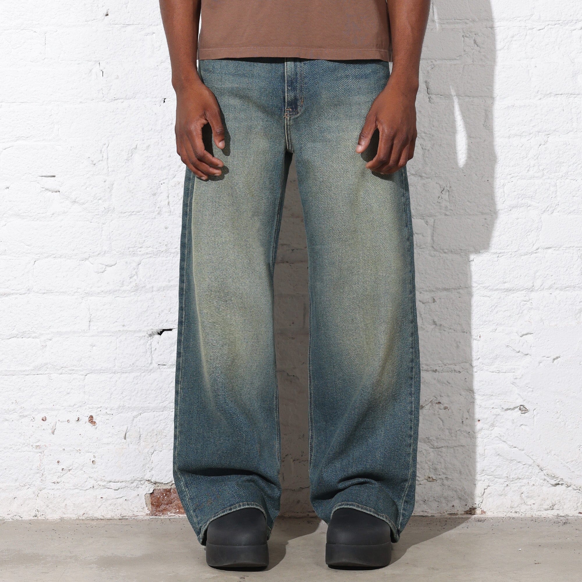 The Pasadena Dad Jeans | Relaxed, Straight-Leg Desert Indigo 