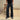 Tokyo Dad Jeans | Straight-Wide Leg Stoned Black 