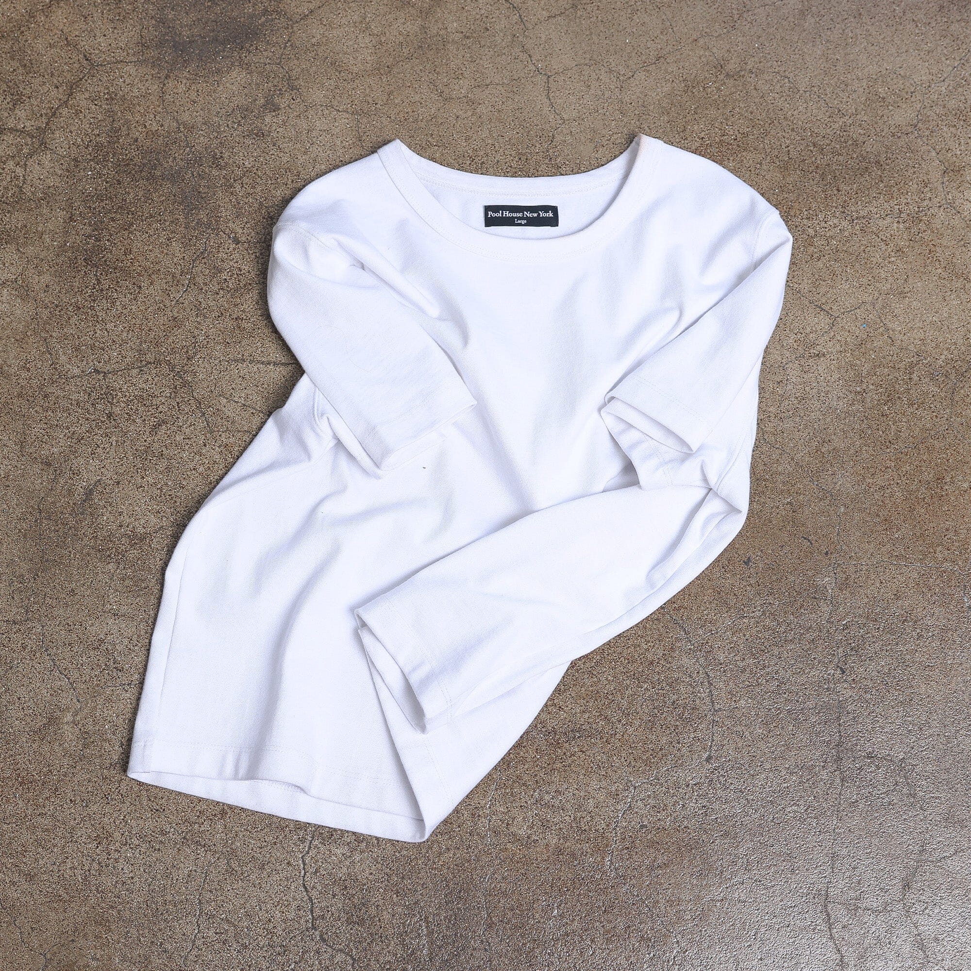 The Larchmont Super-Crop Tee T-Shirt Classic White 