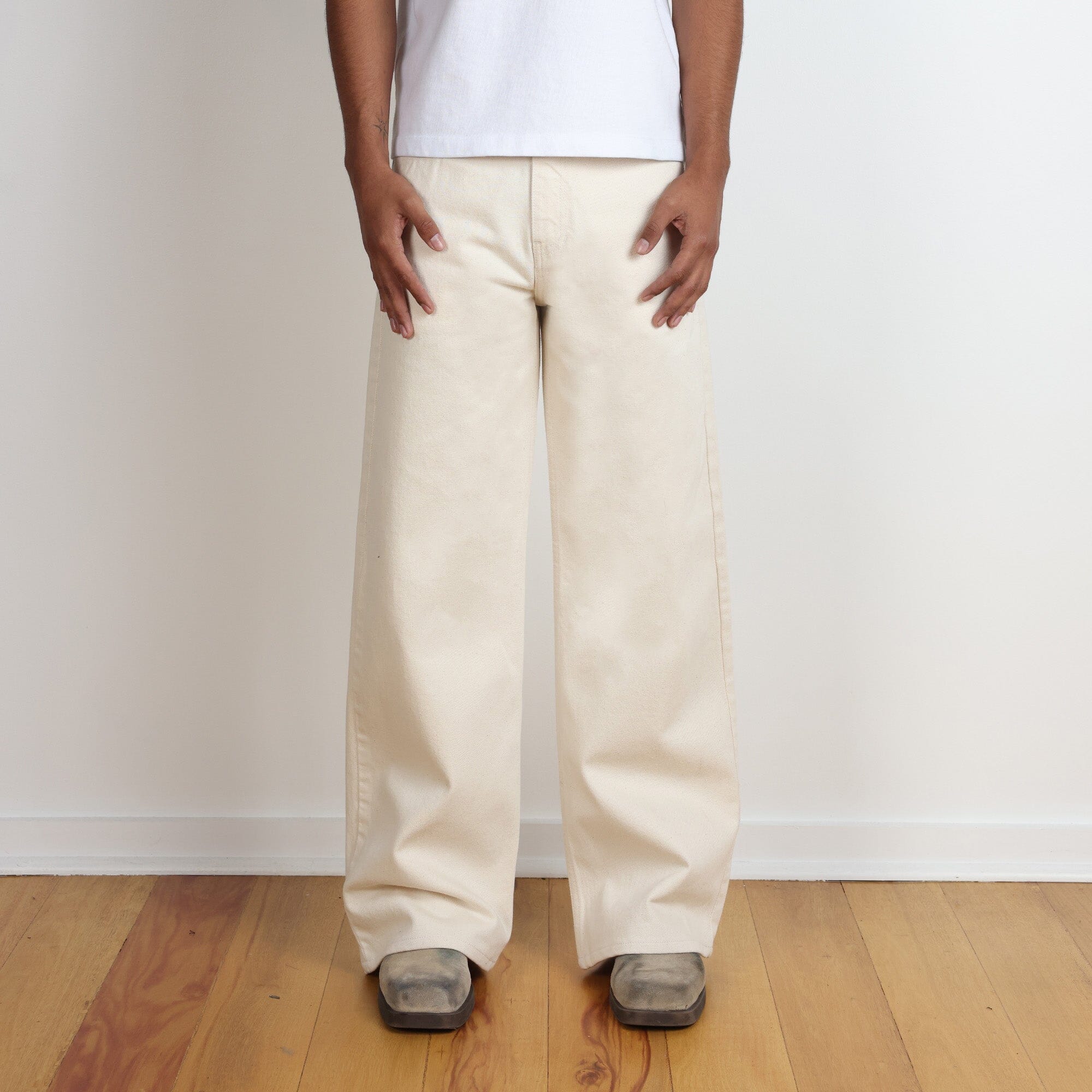 Tokyo Dad Jeans | Straight-Wide Leg Natural 