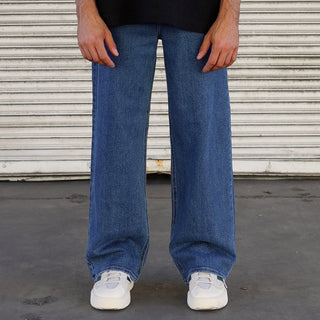 The Pasadena Dad Jeans Lapis Blue 