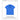 Los Feliz Crop Muscle Polo | Heavyknit T-Shirt Oxford Blue 