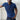 Los Feliz Crop Muscle Polo | Heavyknit T-Shirt Vintage Navy 
