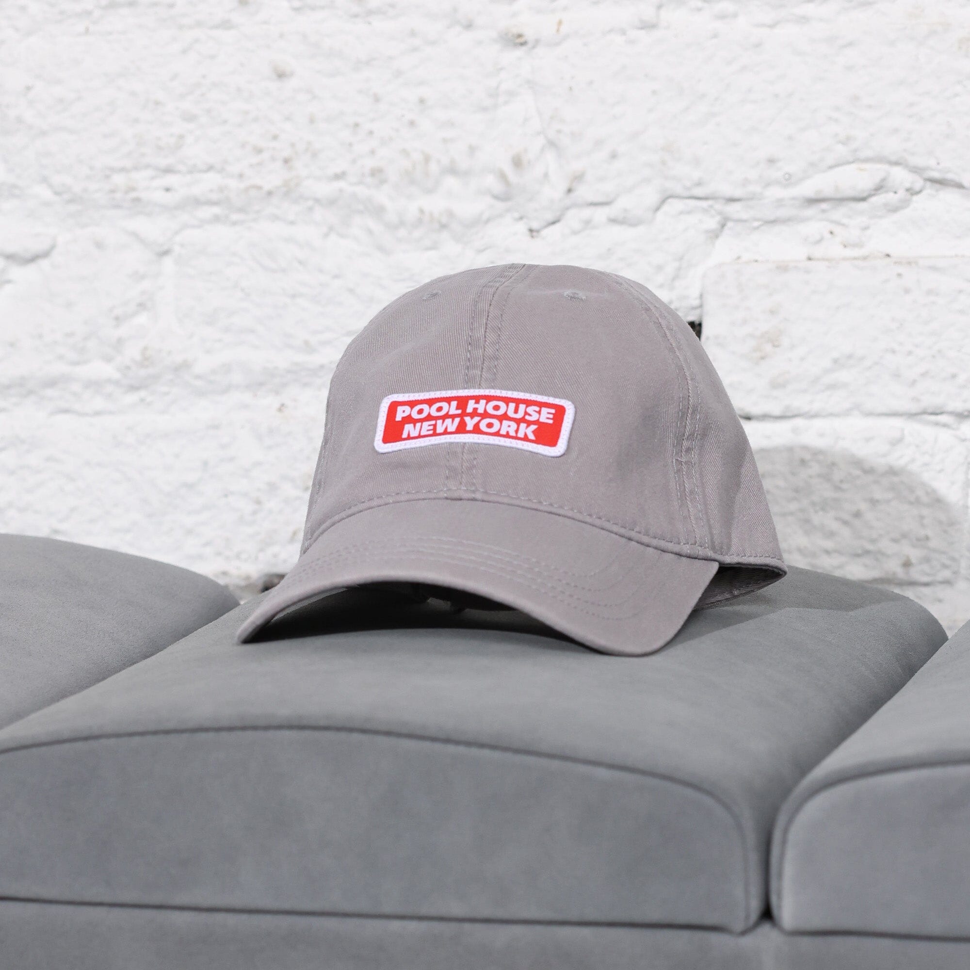 The Standard Logo Hat Steel Silver 