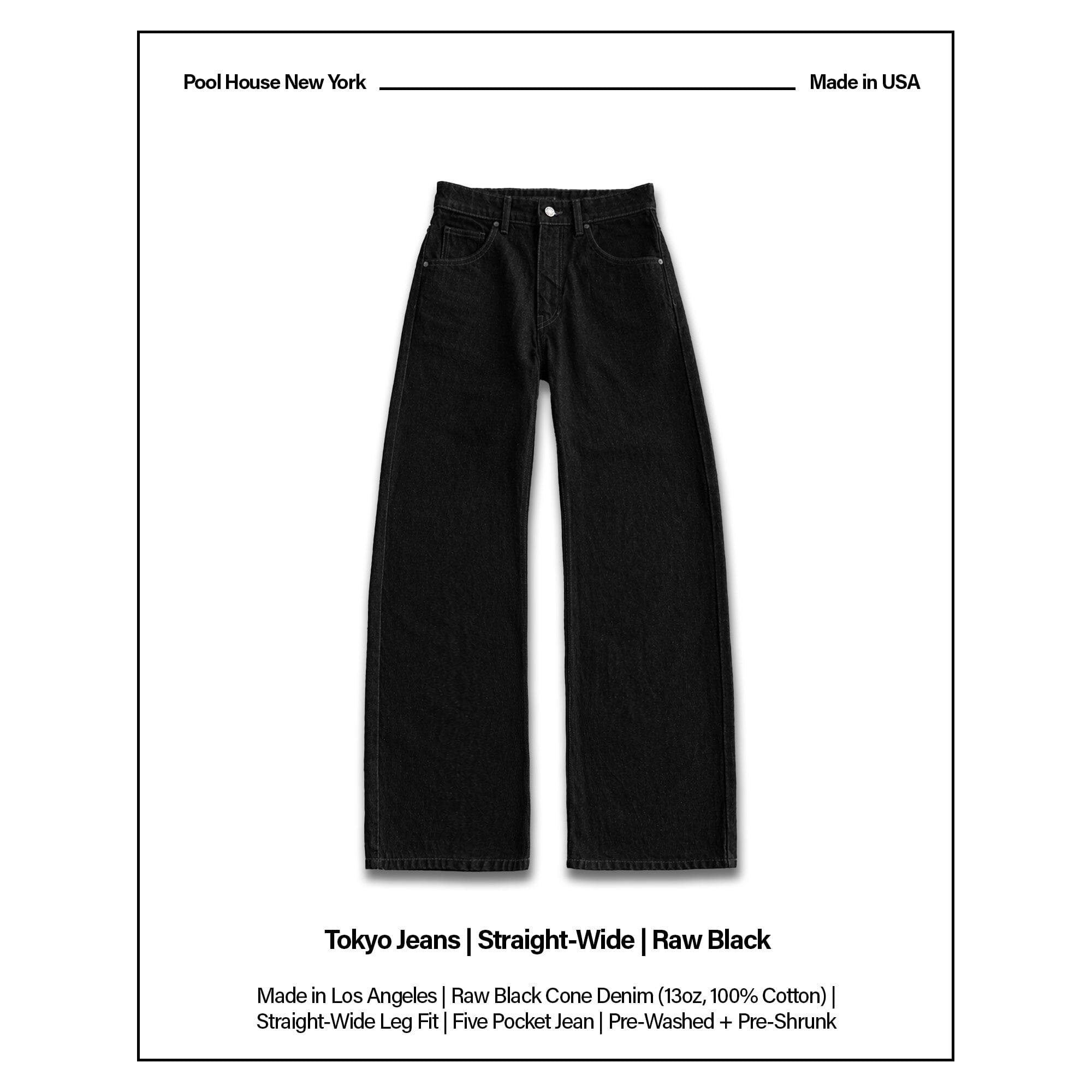 Tokyo Dad Jeans | Straight-Wide Leg – Pool House New York