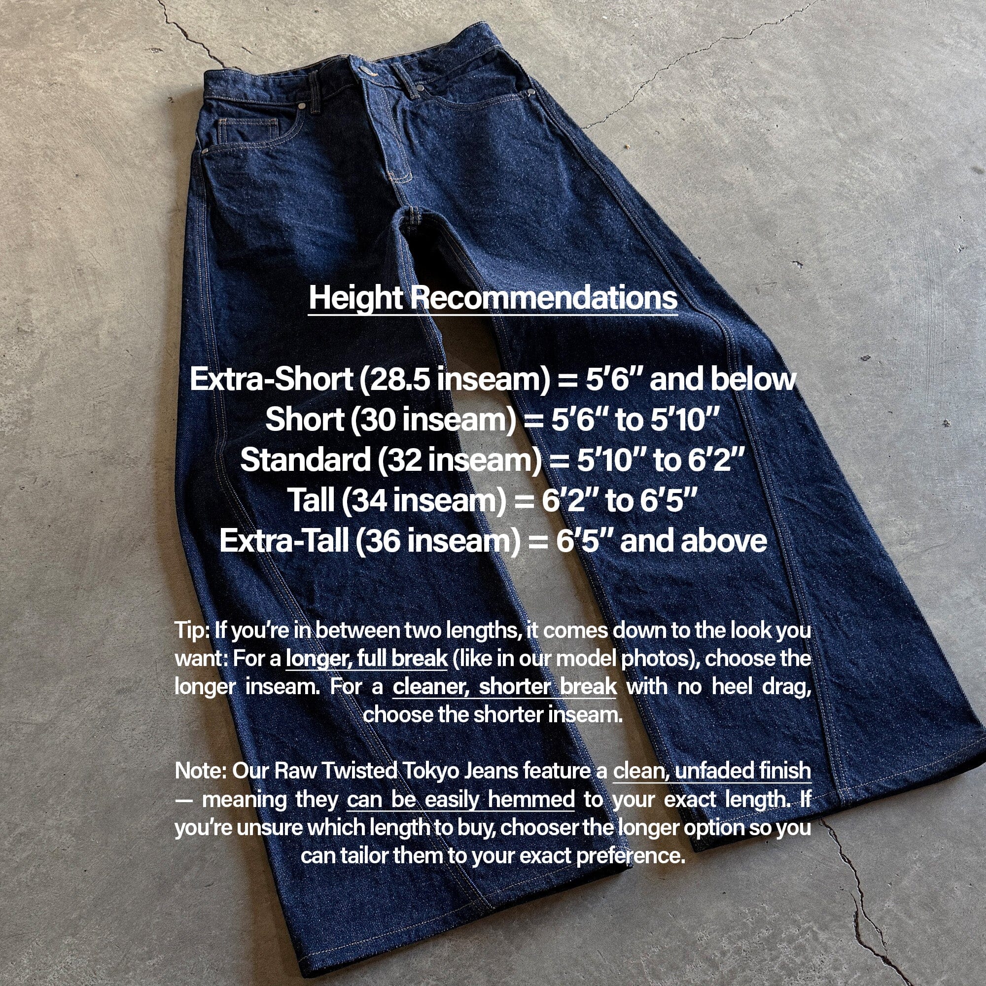 Twisted Tokyo Dad Jeans | Baggy, Wide-Leg Raw Indigo 
