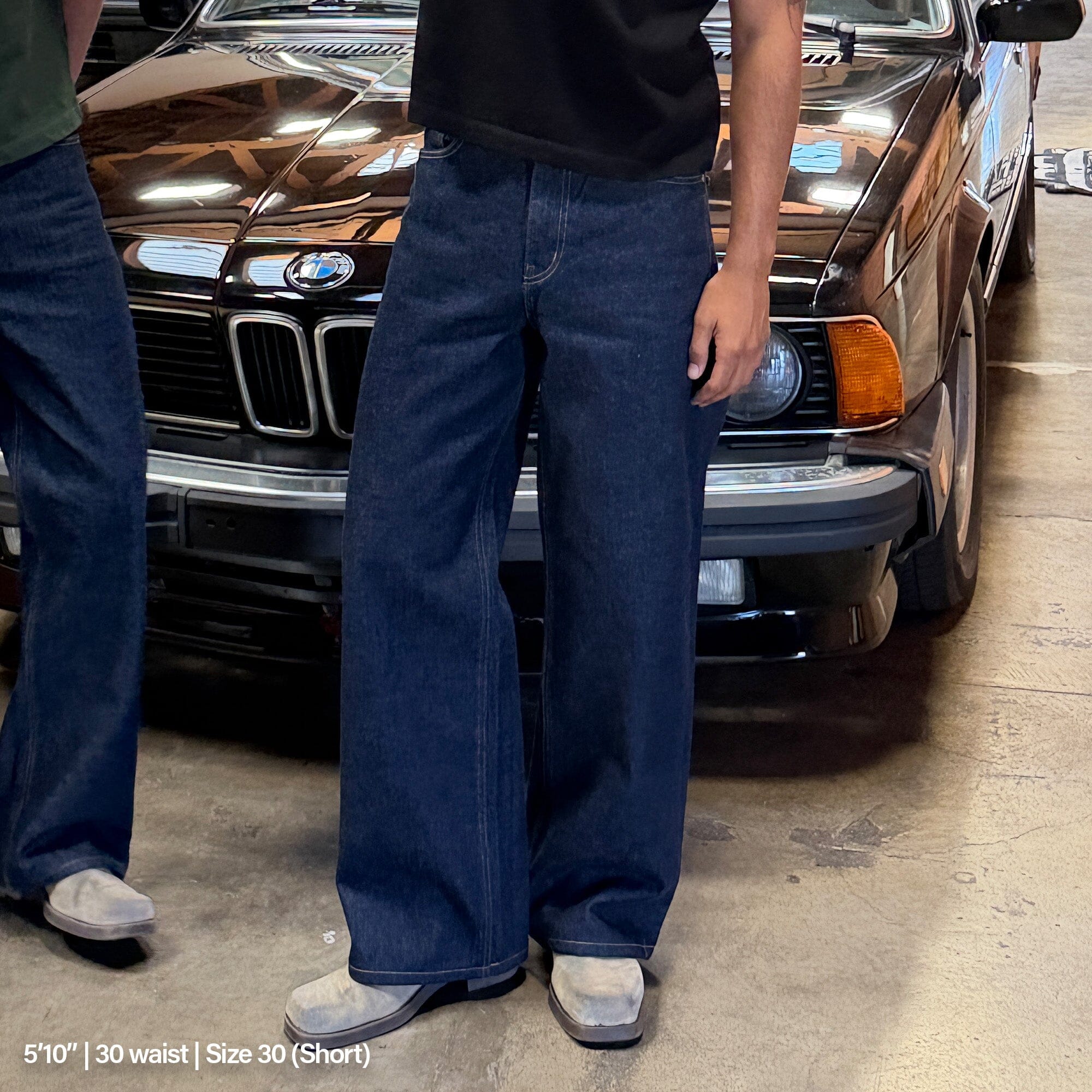 Pasadena Dad Jeans | Straight-Leg | Cone Denim Raw Indigo 