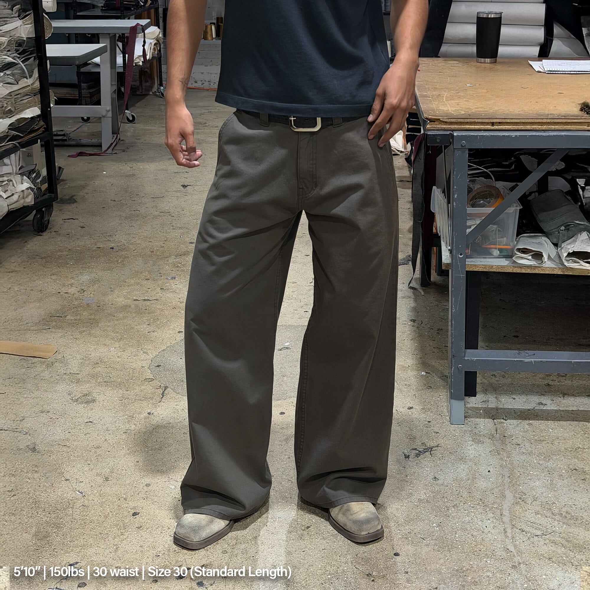 Shibuya Chino Pants | Baggy, Wide-Leg – Pool House New York