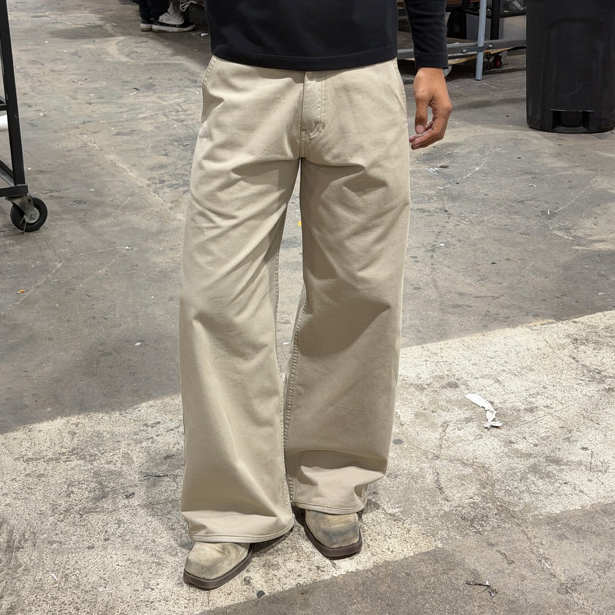 Shibuya Chino Pants | Baggy, Wide-Leg Khaki 