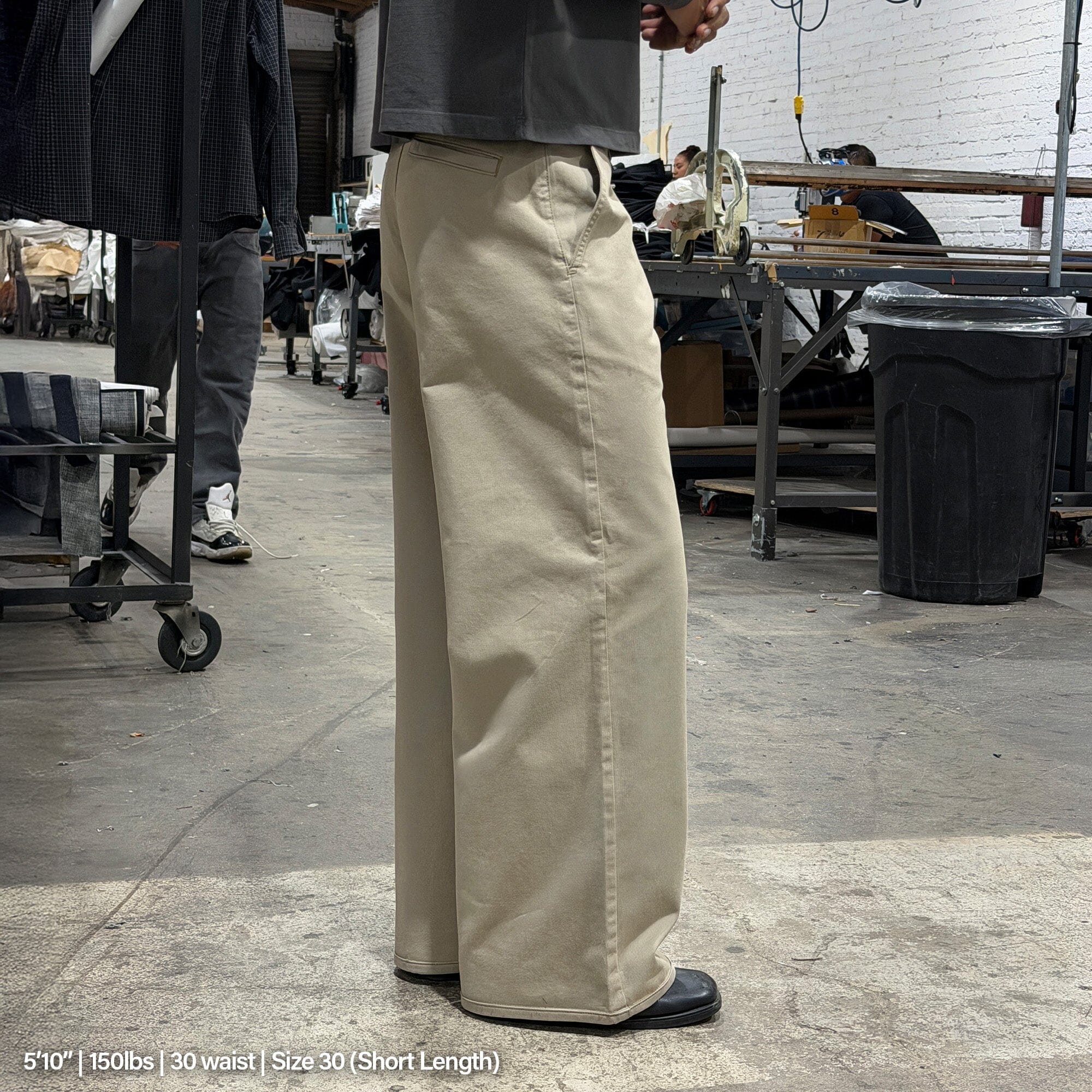 Shibuya Chino Pants | Baggy, Wide-Leg Khaki 