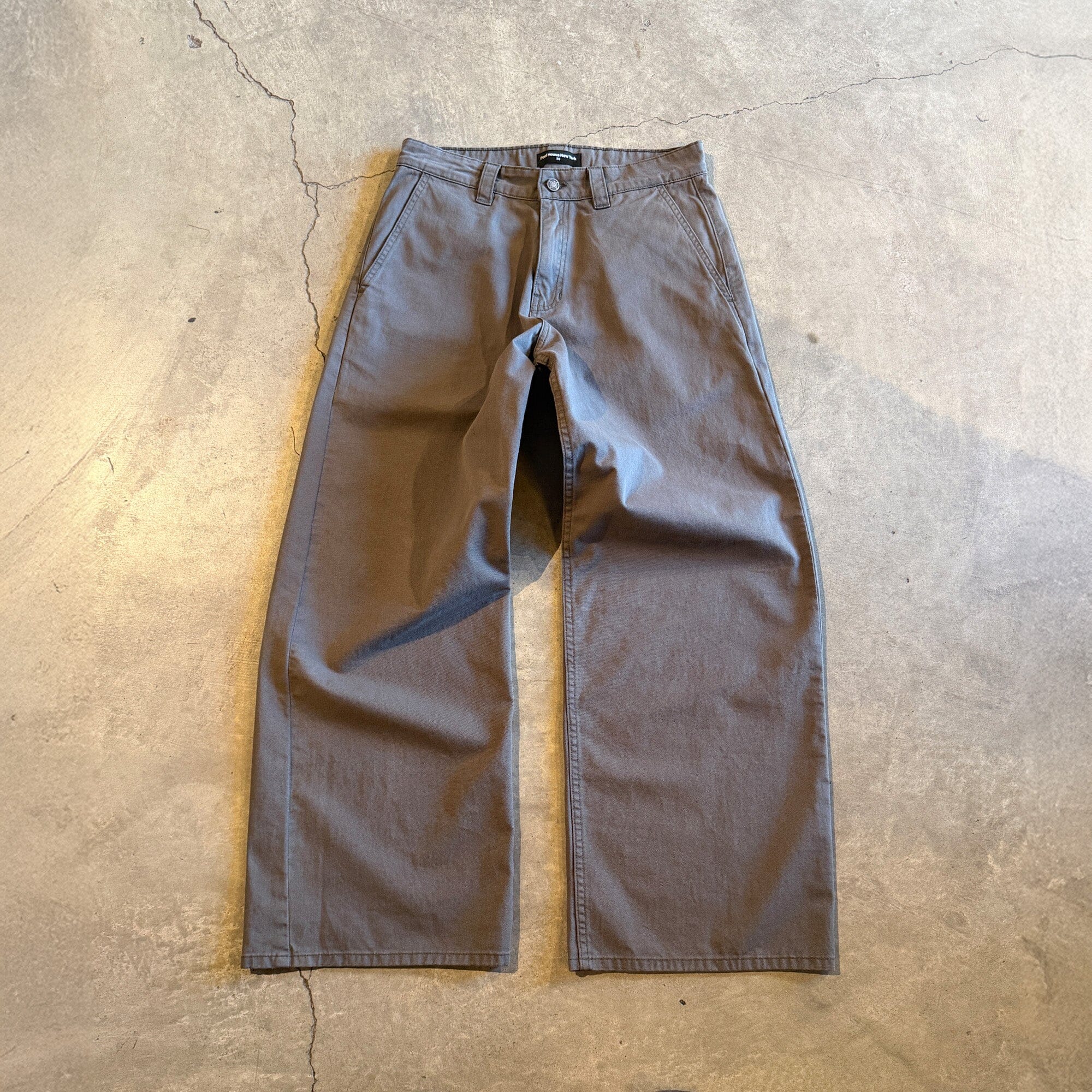 Shibuya Chino Pants | Baggy, Wide-Leg Olive 
