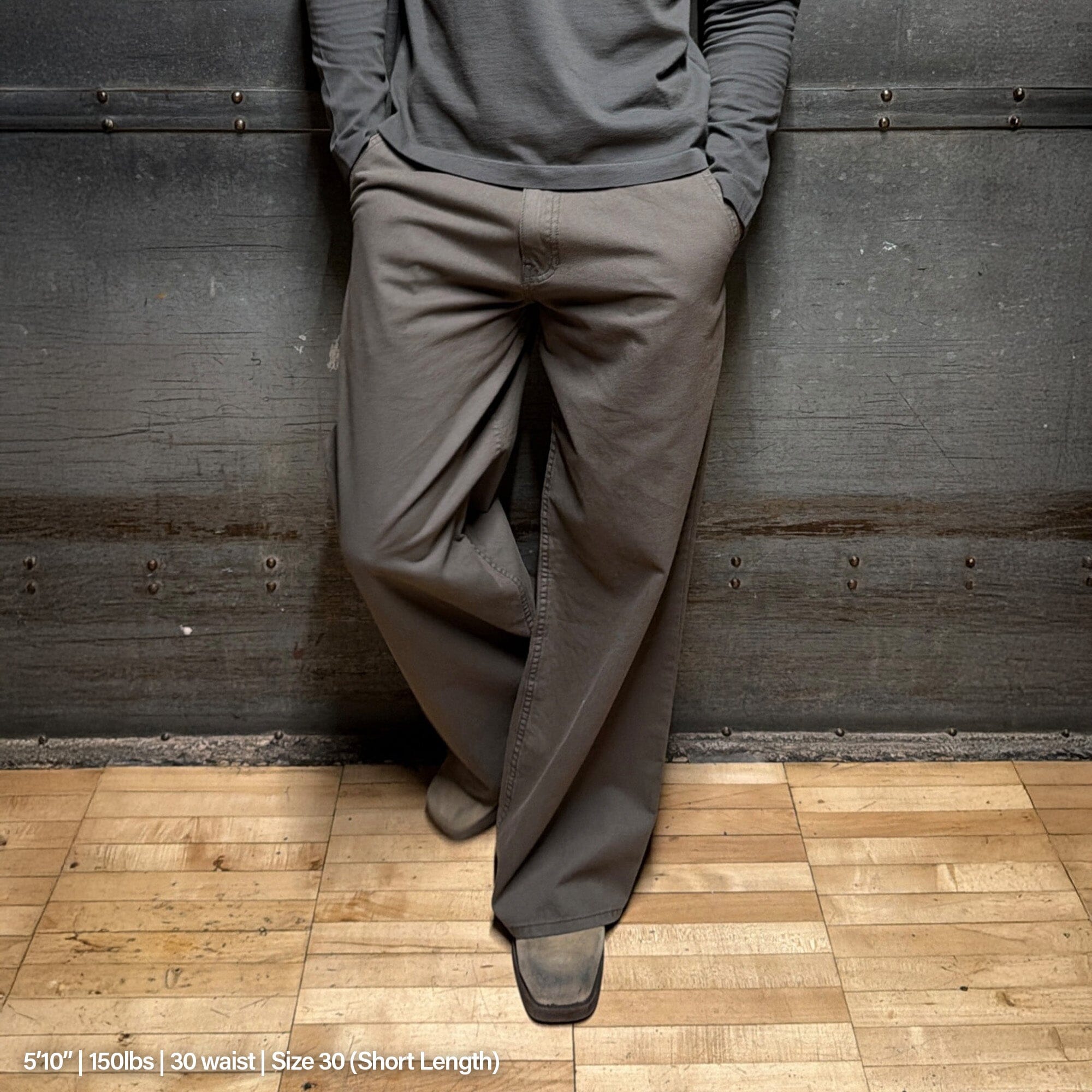 Shibuya Chino Pants | Baggy, Wide-Leg Olive 