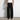 Shibuya Chino Pants II | Straight-Wide Leg Black 