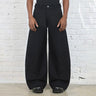 Shibuya Pleated Pants | Baggy, Wide-Leg Black Onyx 