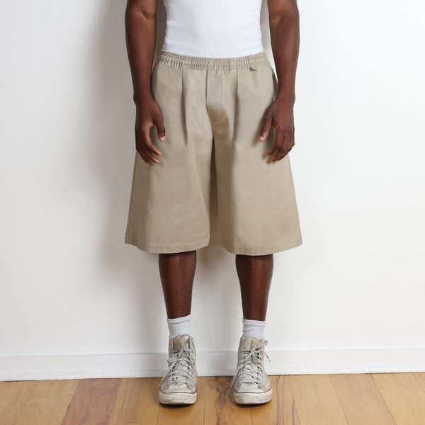 Shibuya Pleated Shorts II | Linair Twill – Pool House New York