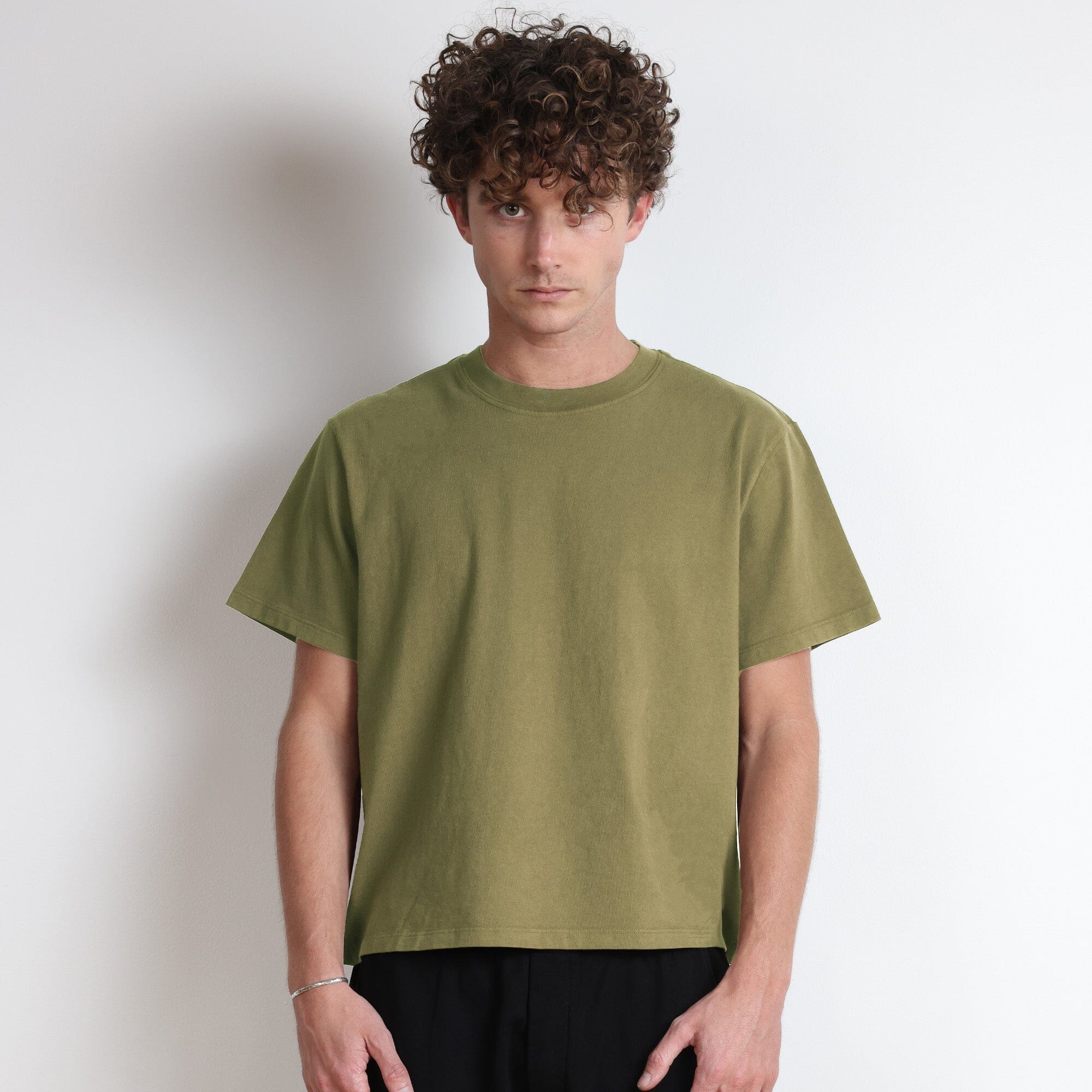 Silverlake Crop Tee II T-Shirt Martini Olive 