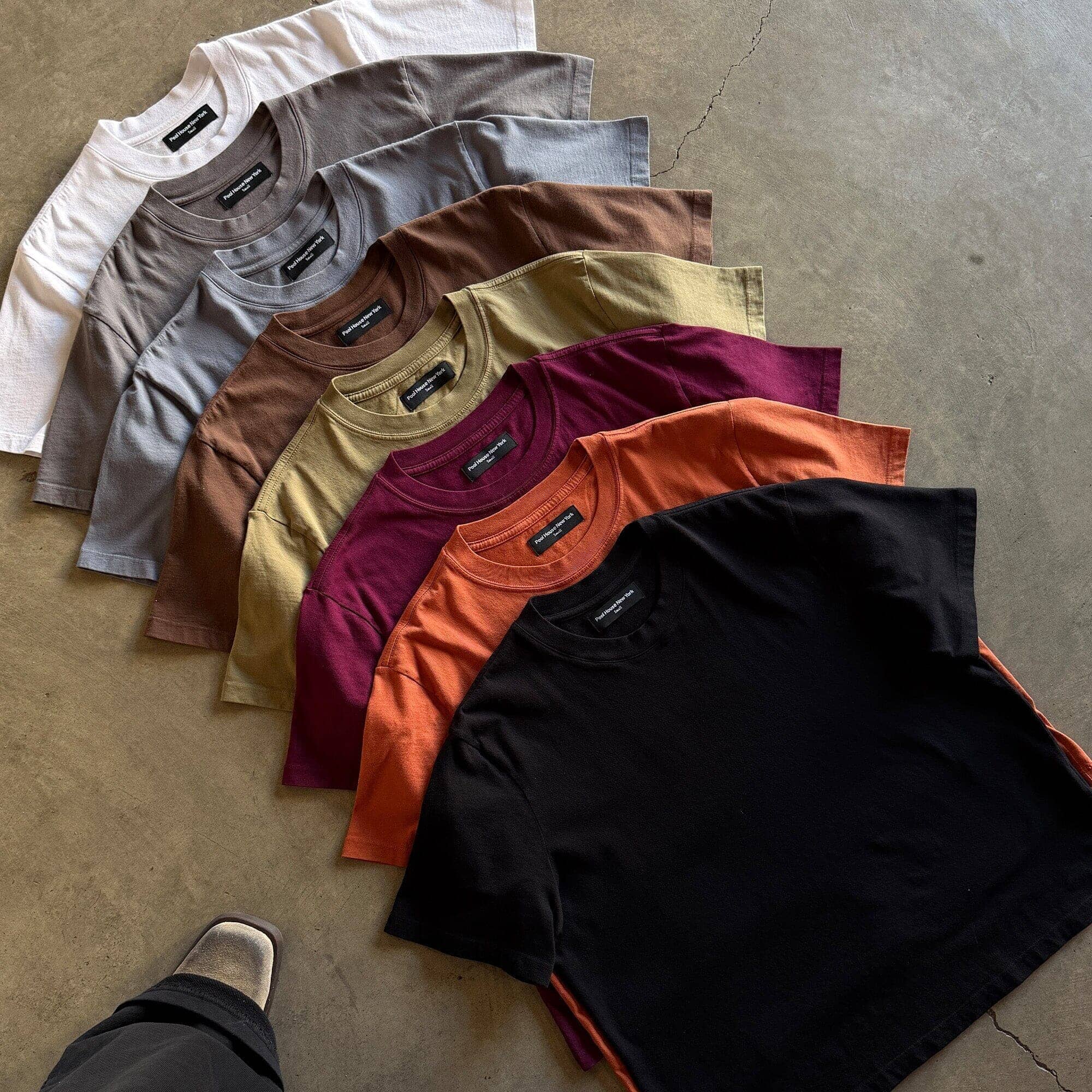 Silverlake Crop Tee II T-Shirt Smoke Grey 