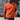 Silverlake Crop Tee III | Boxy, Relaxed Fit T-Shirt Racer Orange 