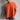 Silverlake Crop Tee III | Boxy, Relaxed Fit T-Shirt Racer Orange 