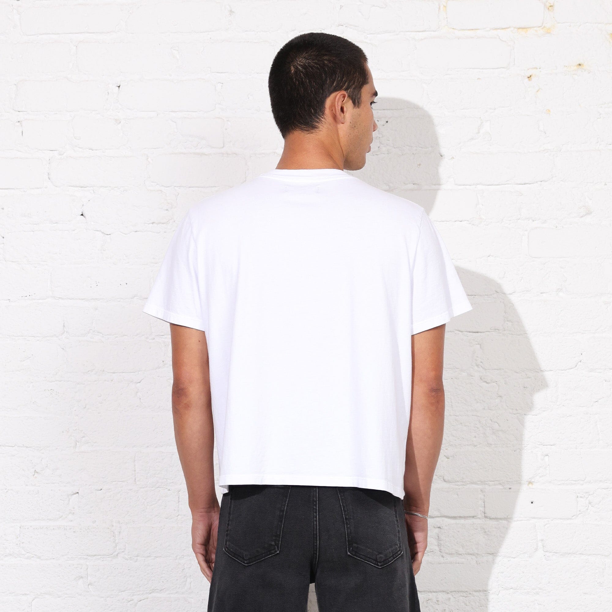 The Silverlake Crop Tee II T-Shirt Classic White 