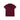 Los Feliz Crop Muscle Polo | Slub T-Shirt Burgundy 