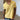 Los Feliz Crop Muscle Polo | Slub T-Shirt Butter Yellow 