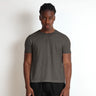 Los Feliz Crop Muscle Tee II | Slub T-Shirt Stone Grey (Slub) 