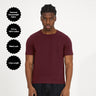 Los Feliz Crop Muscle Tee II | Heavyweight (Spring) T-Shirt Deep Maroon 