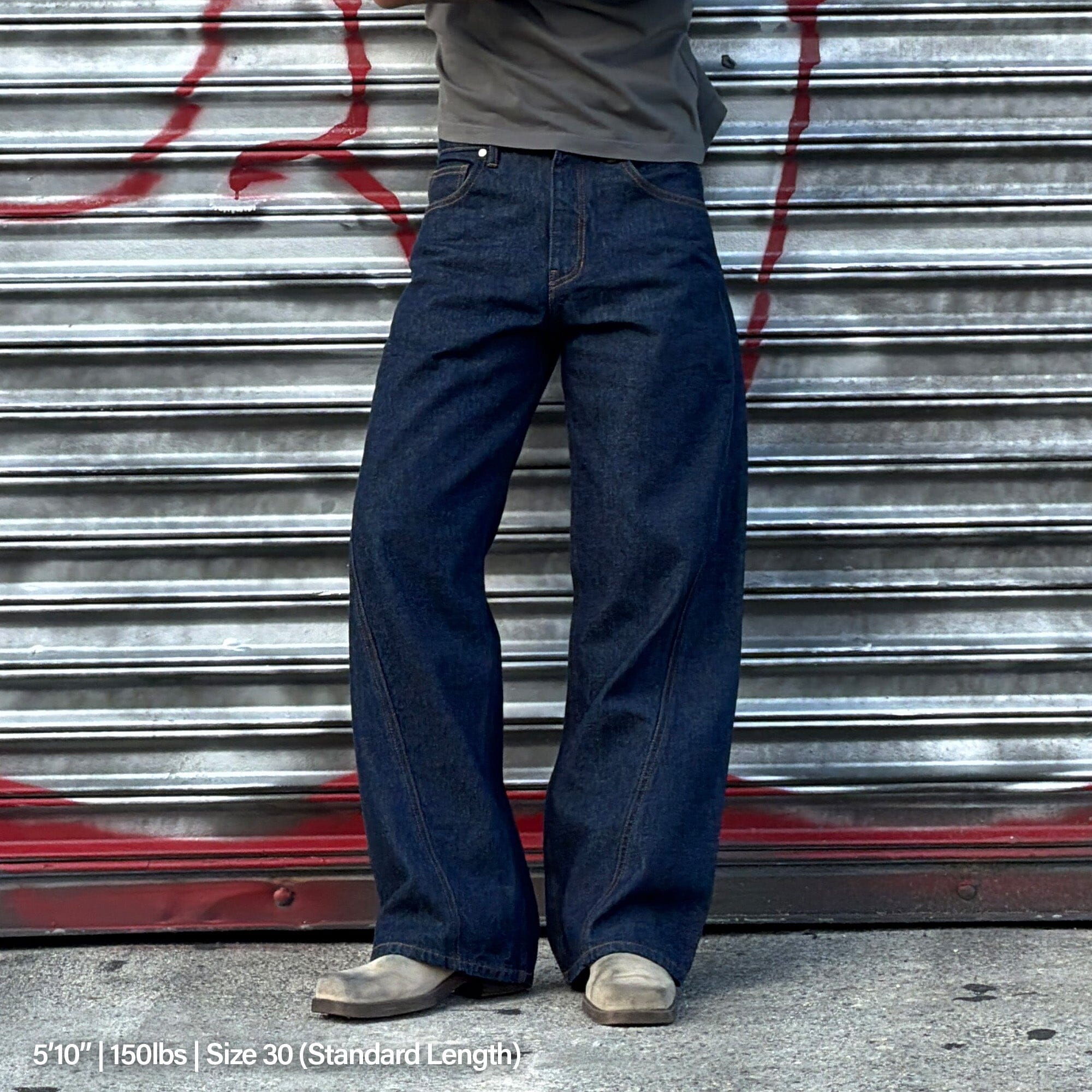 Twisted Tokyo Jeans | Straight-Wide Leg Raw Indigo 