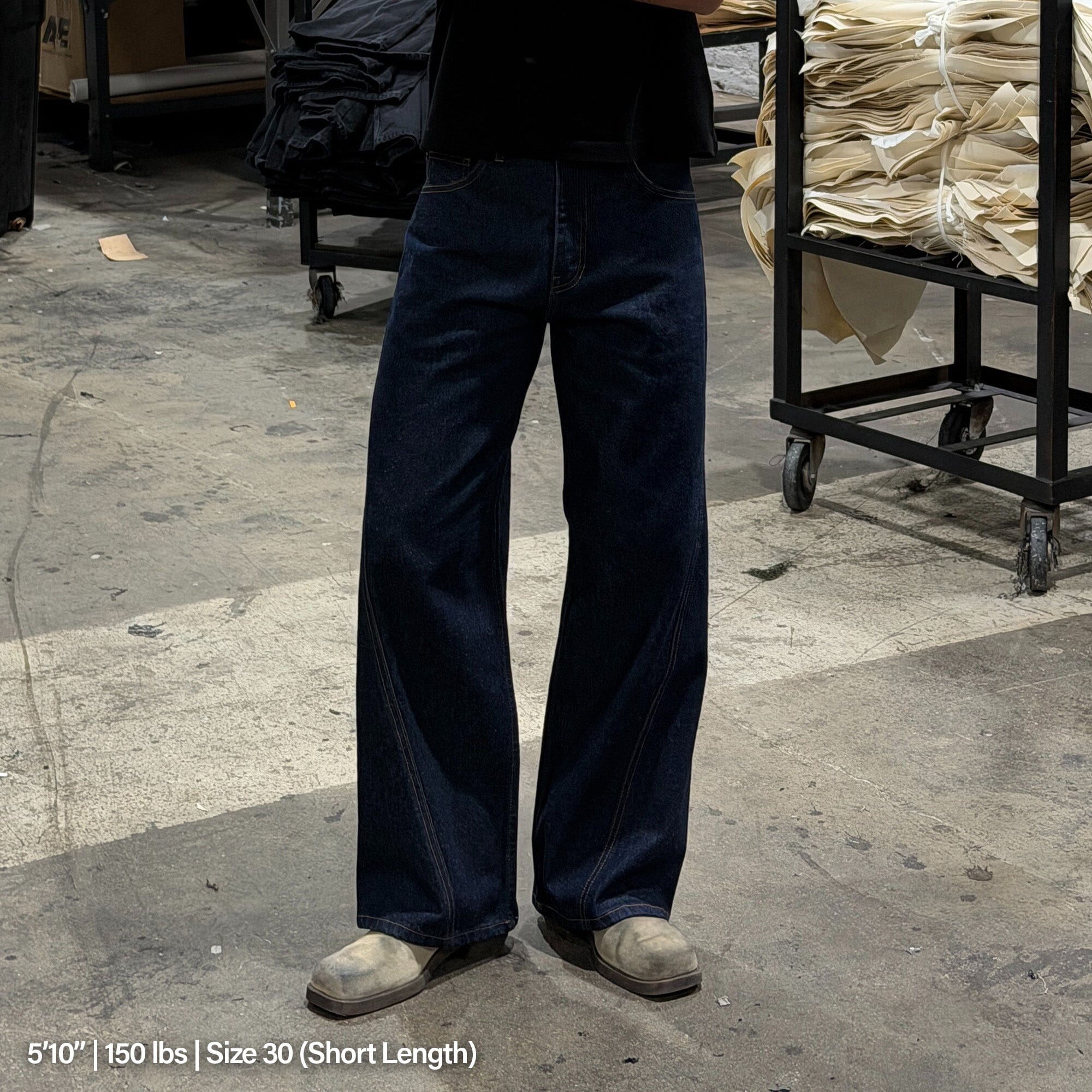 Twisted Tokyo Jeans | Straight-Wide Leg Raw Indigo 