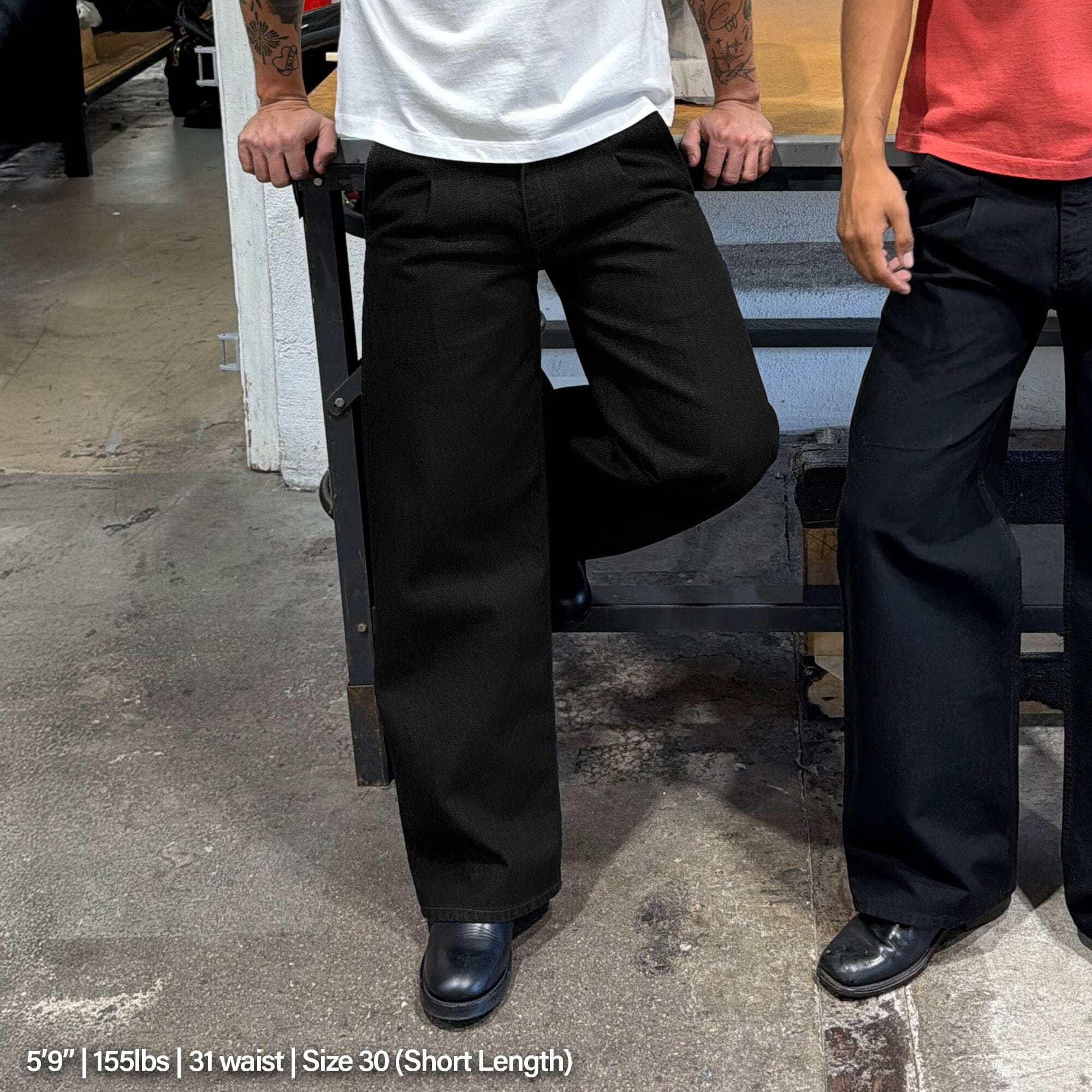 Shibuya Pleated Pants | Straight-Wide Leg – Pool House New York