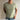 Los Feliz Crop Muscle Tee II T-Shirt Faded Military Green 