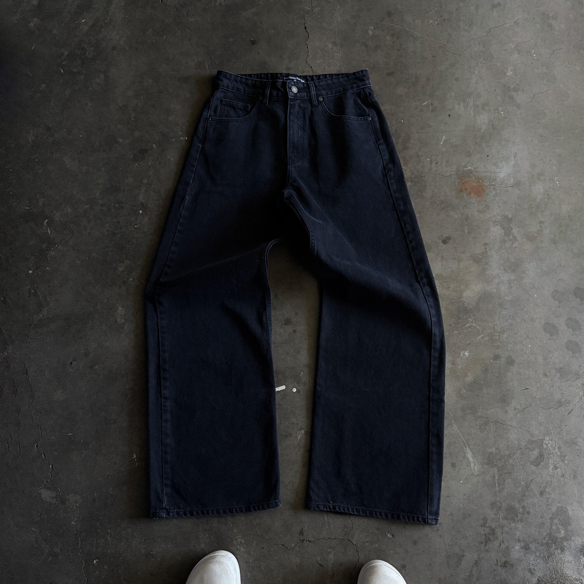 Tokyo Dad Jeans | Baggy, Wide-Leg Metal Black 