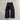 Tokyo Dad Jeans | Straight-Wide Leg Raw Black 