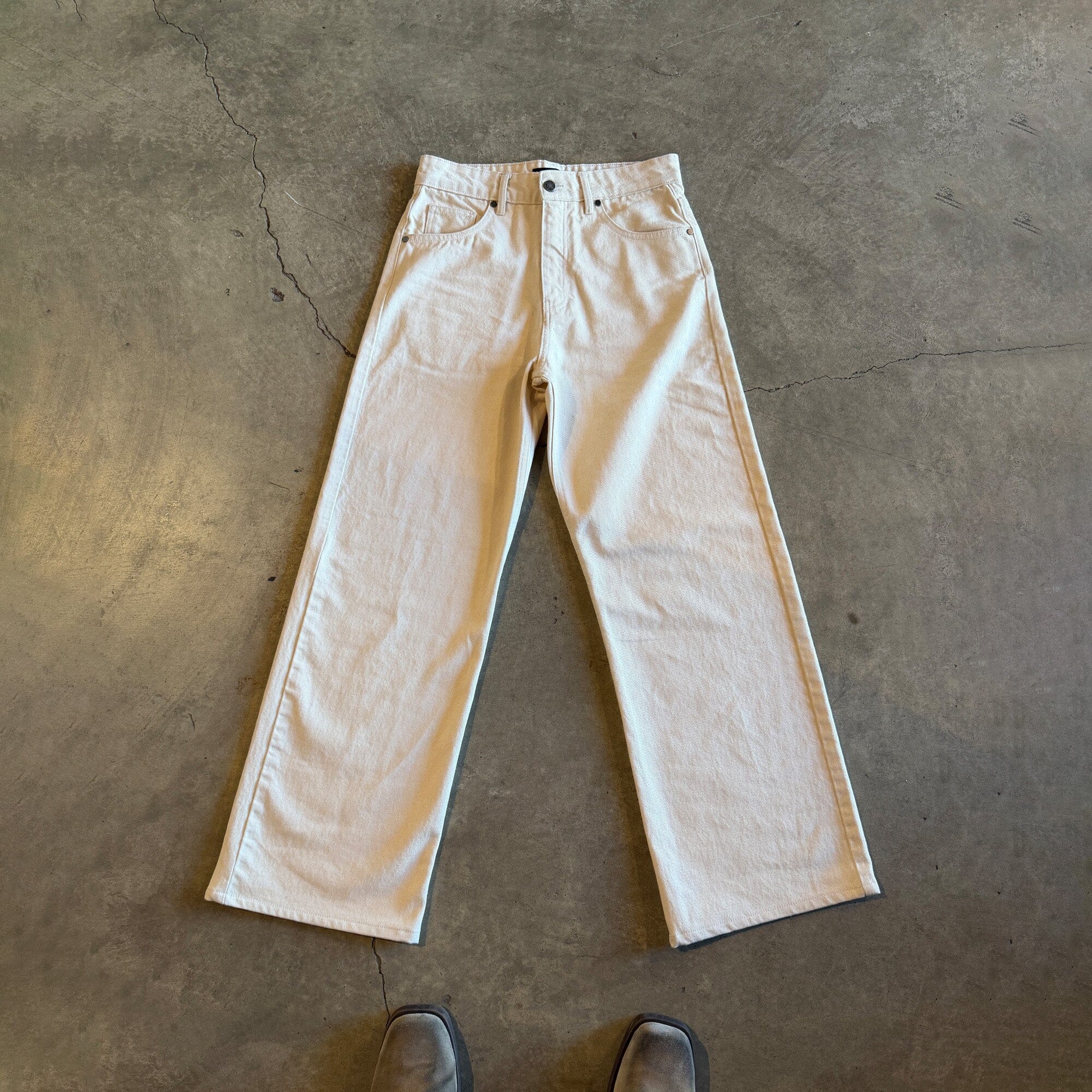 Tokyo Dad Jeans | Straight-Wide Leg Natural 