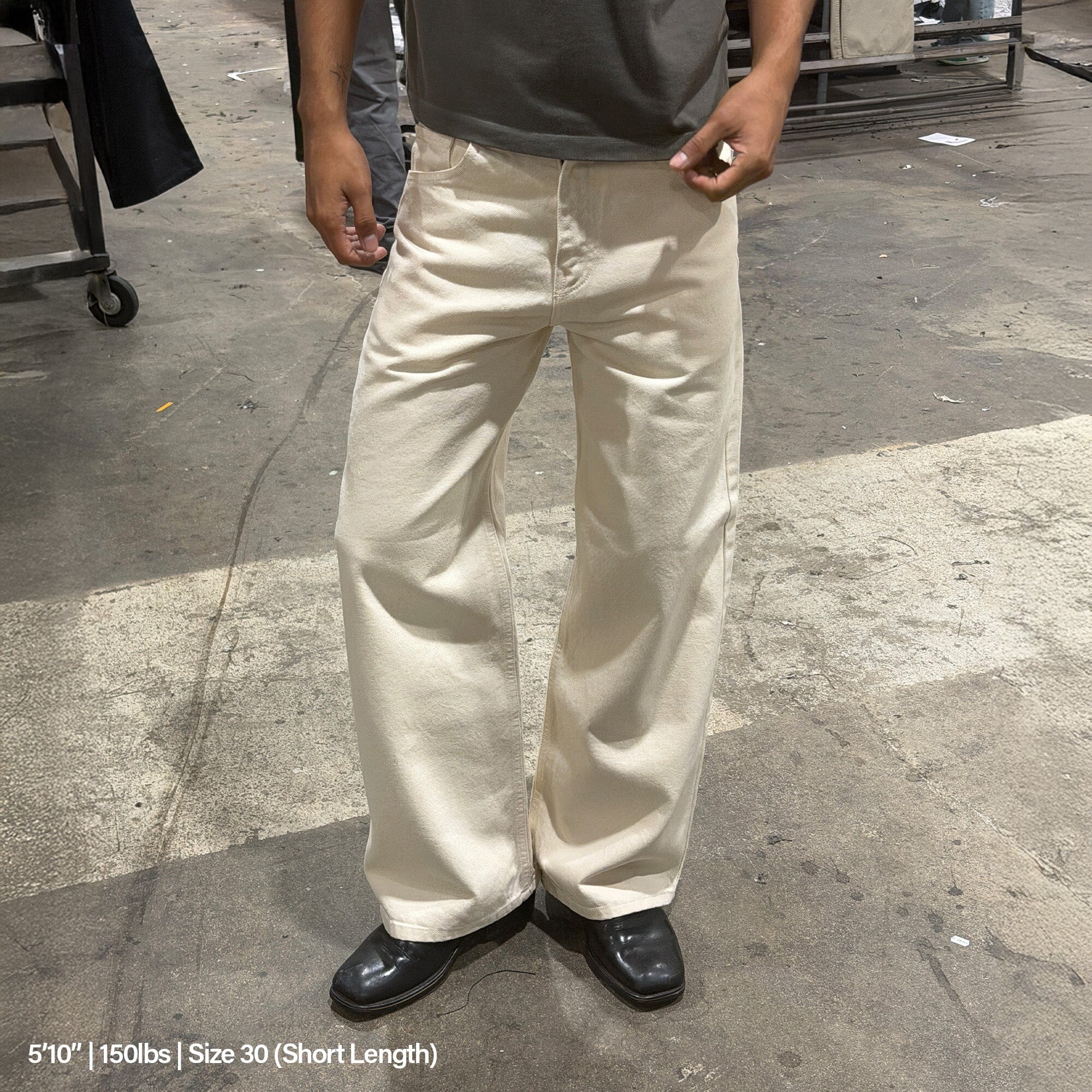 Tokyo Dad Jeans | Straight-Wide Leg Natural 