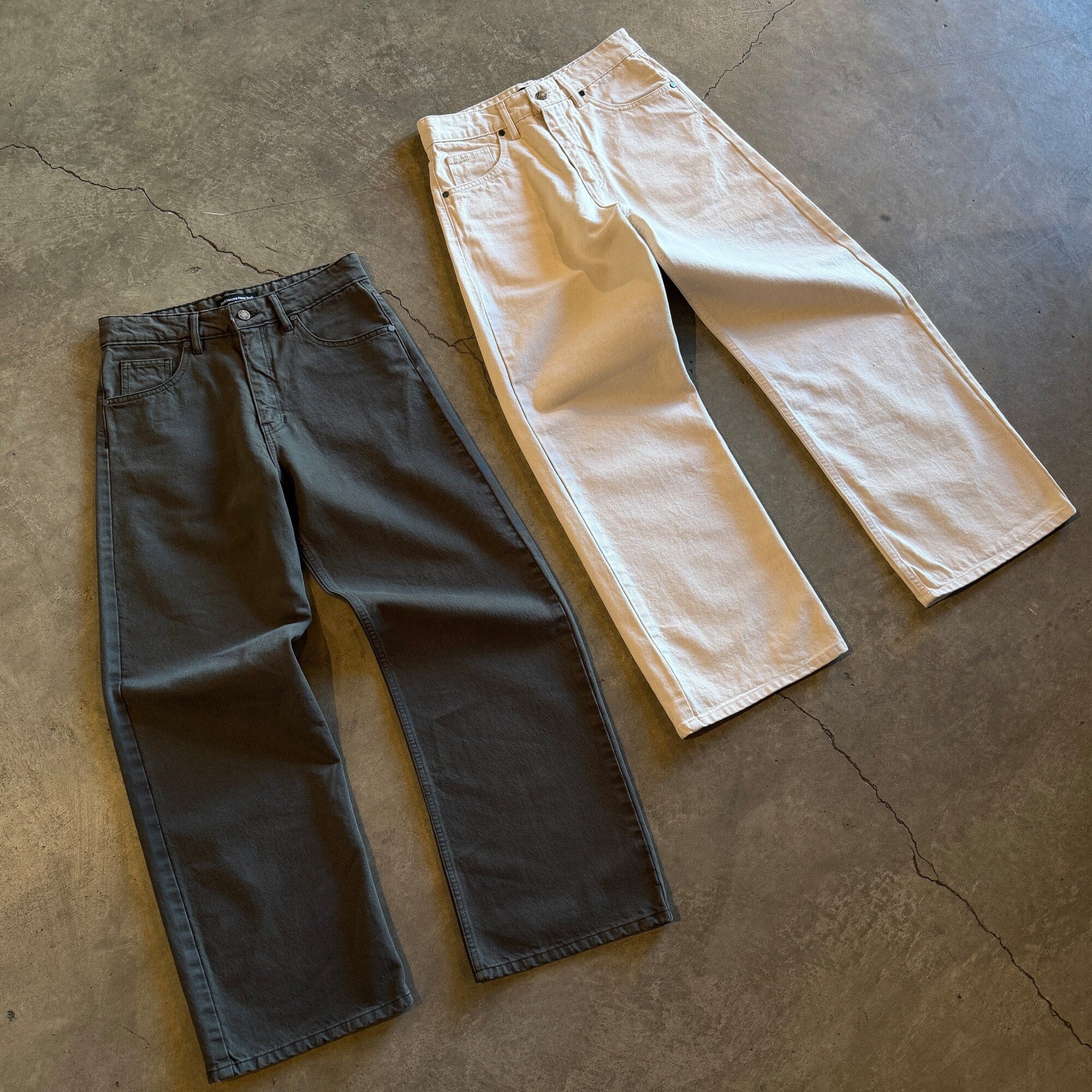 Tokyo Dad Jeans | Straight-Wide Leg Natural 