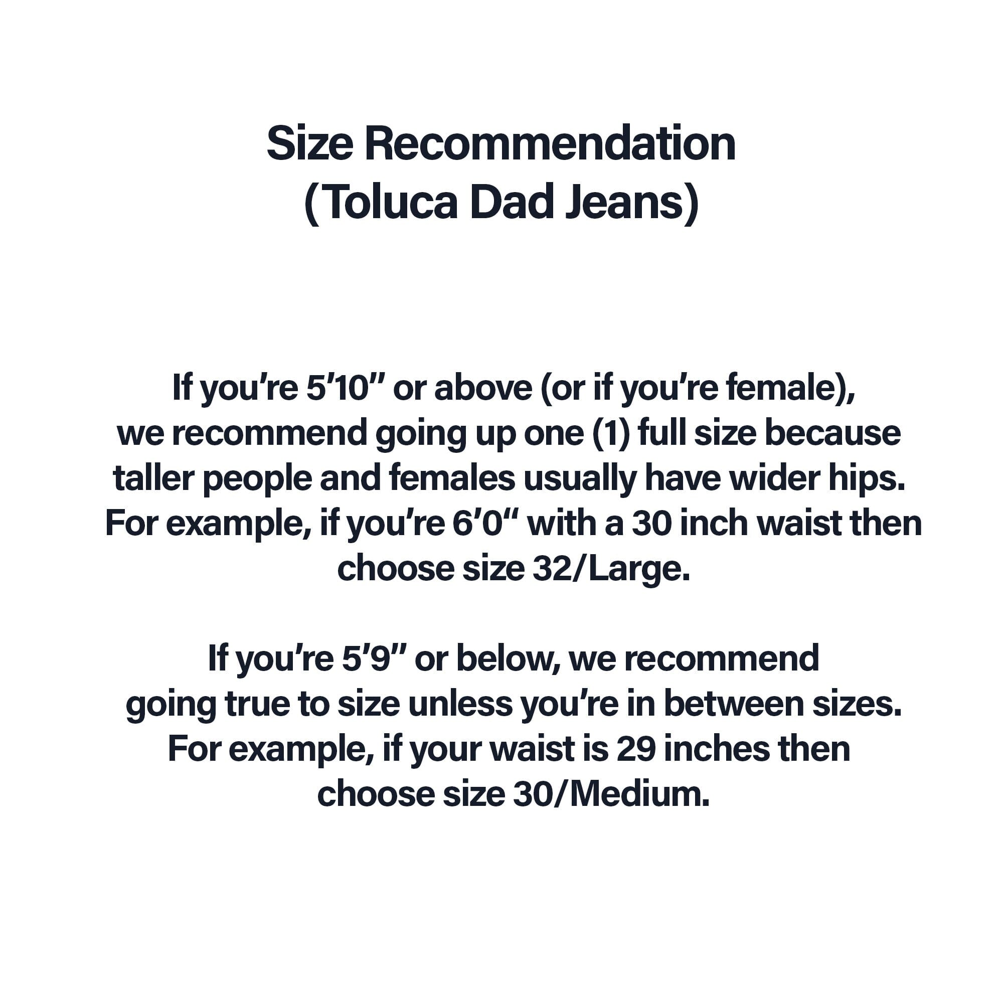 The Toluca Dad Jeans Déja Blue 