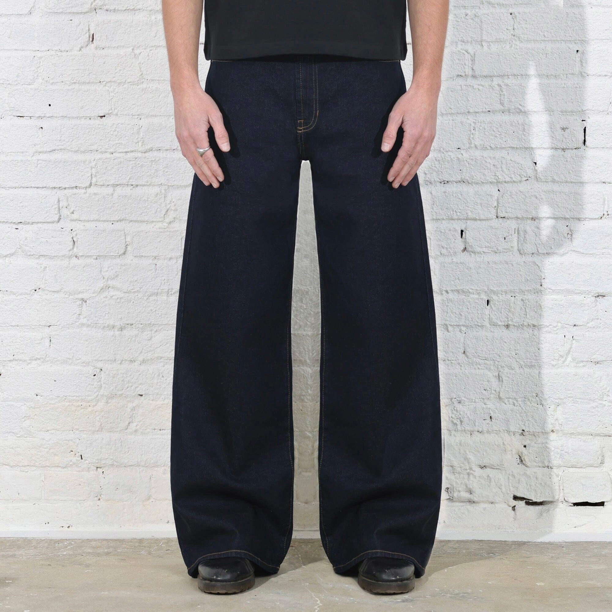 The Toluca Dad Jeans II | Relaxed, Wide-Leg Raw Indigo 