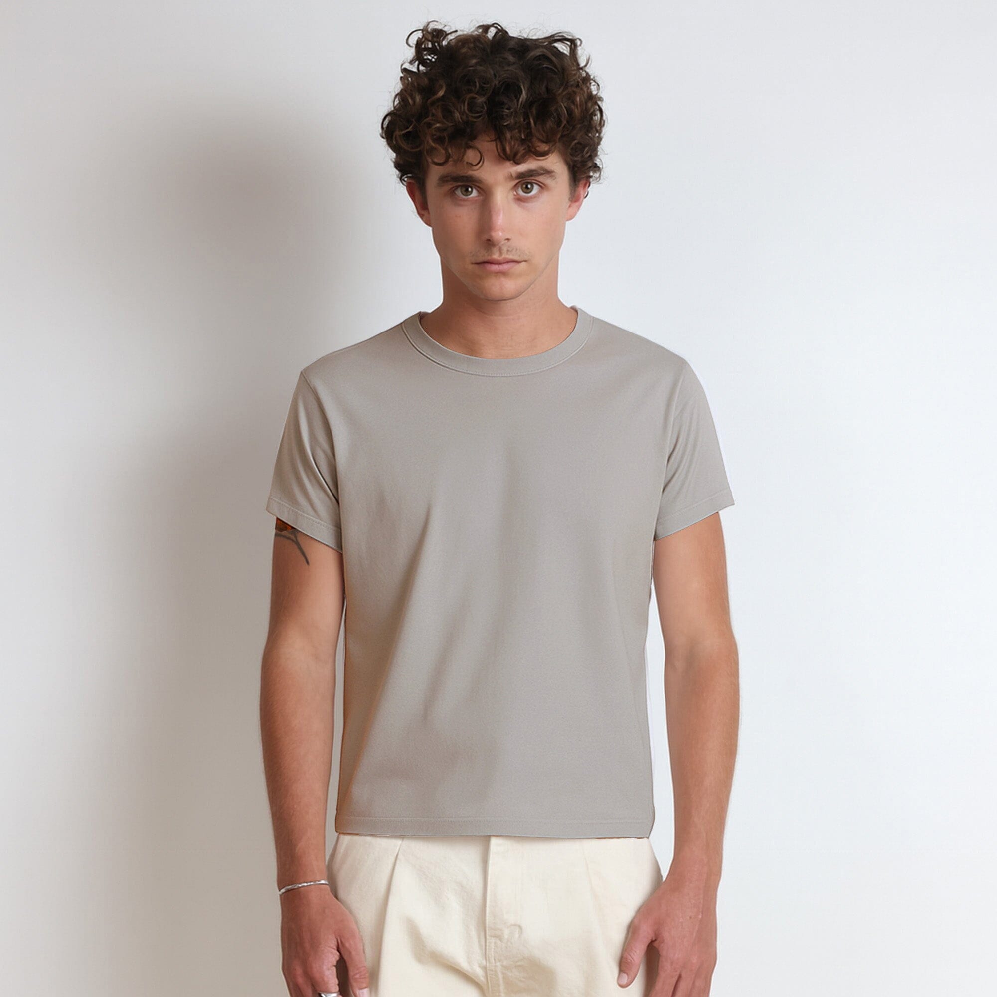 Tony Baby Tee | Men's T-Shirt Ash Grey 