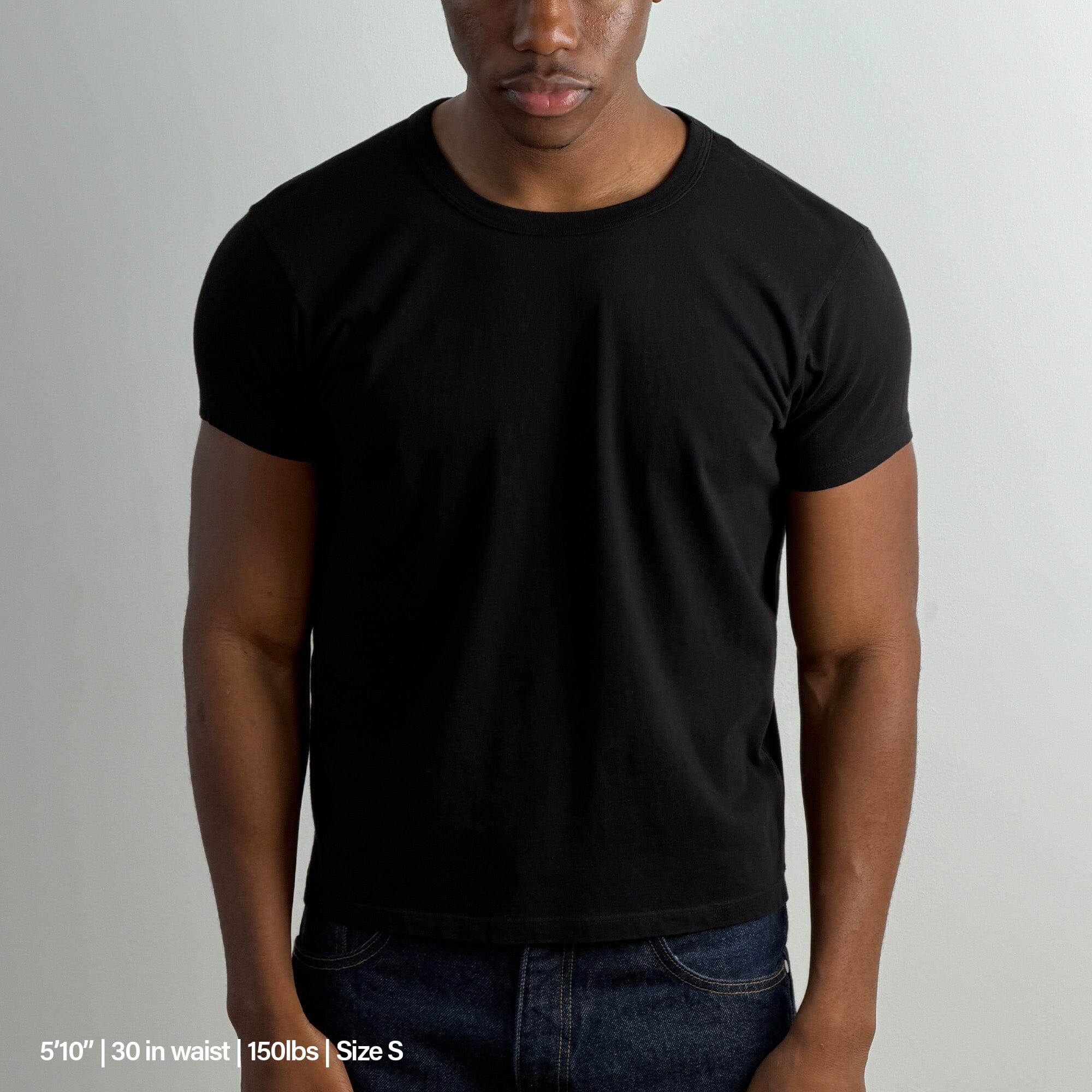 Tony Baby Tee | Mens T-Shirt Classic Black 