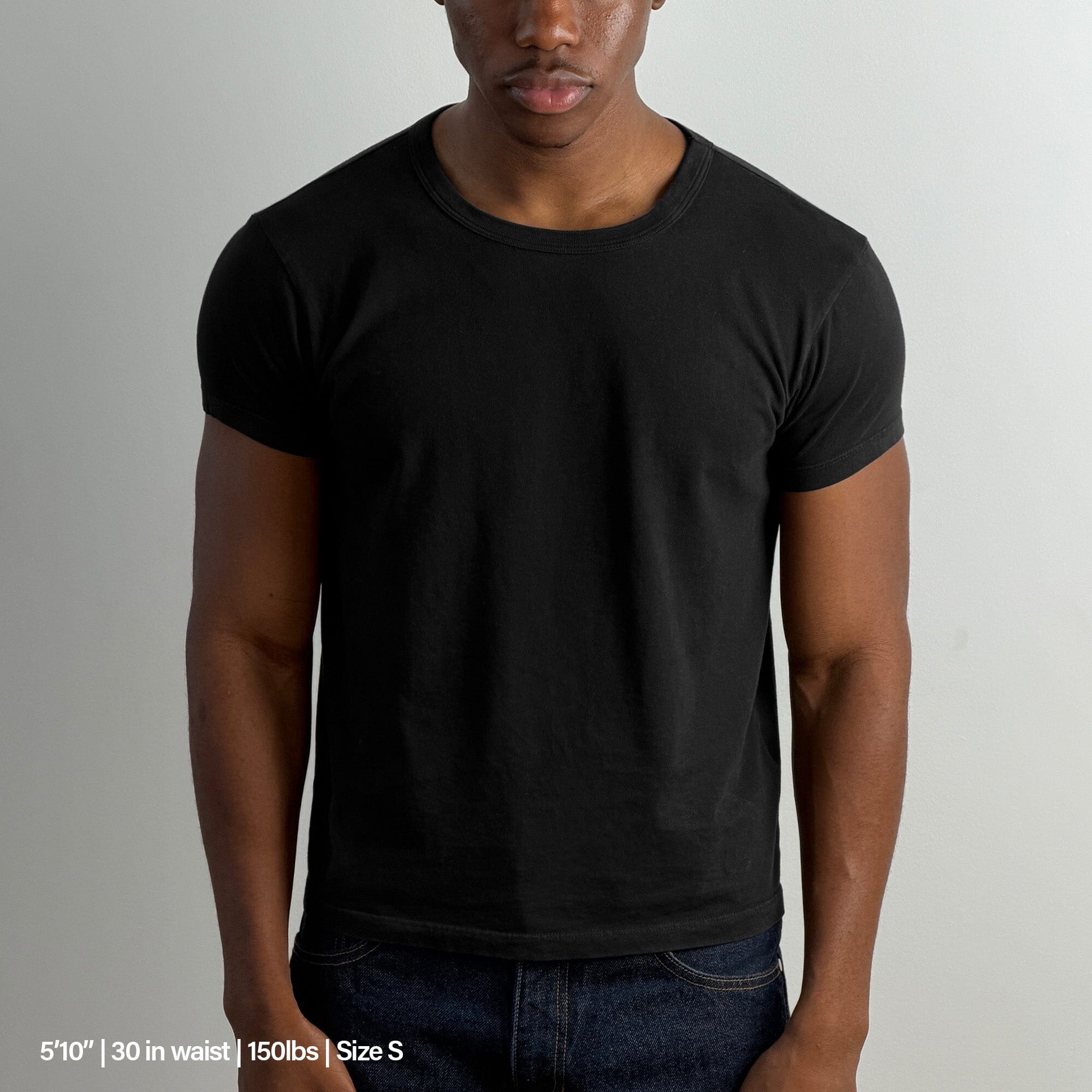 Tony Baby Tee | Mens T-Shirt Classic Black 