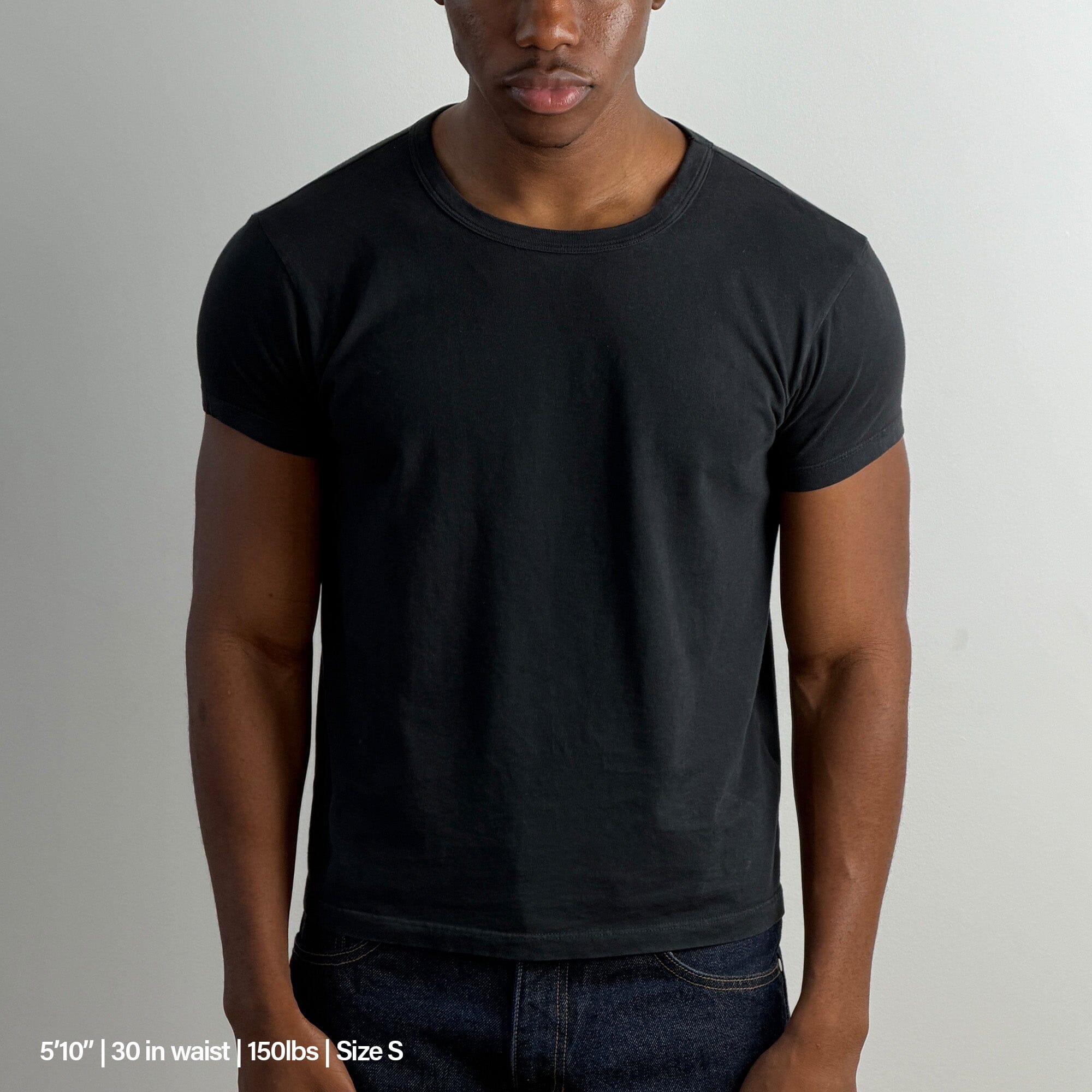 Tony Baby Tee | Men's T-Shirt Ash Black 