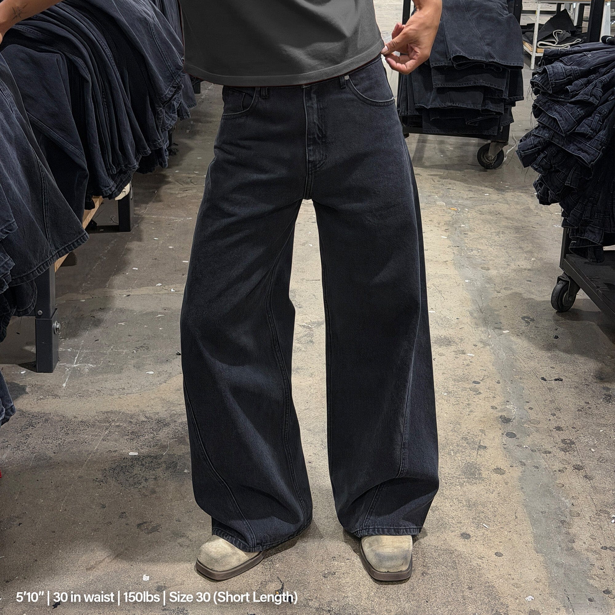 Twisted Tokyo Dad Jeans | Baggy, Wide-Leg – Pool House New York