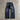 Tokyo Dad Jeans | Straight-Wide Leg Vintage Black | Potassium Wash 