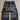 Tokyo Jeans | Straight-Wide | Waxed Crosshatch Waxed Black | Raw Crosshatch 