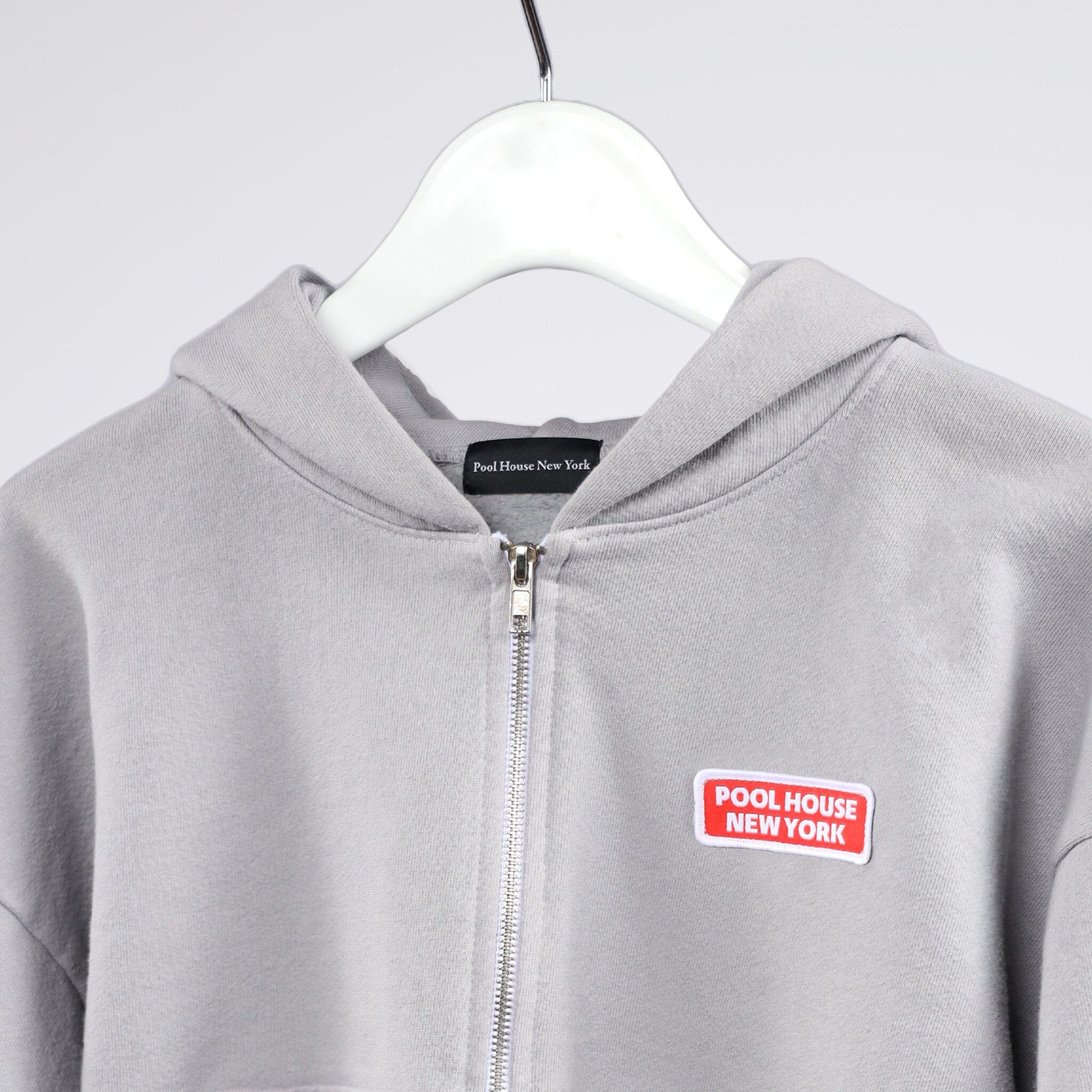 The Mercer Cropped Zip-Up (Pre-Order) Falcon Grey 
