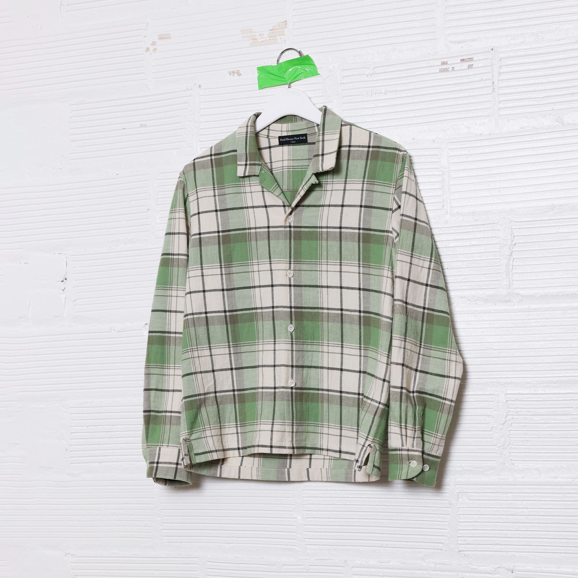 The Fairfax Half-Crop Overshirt | Made in USA Yoshiwa Green 